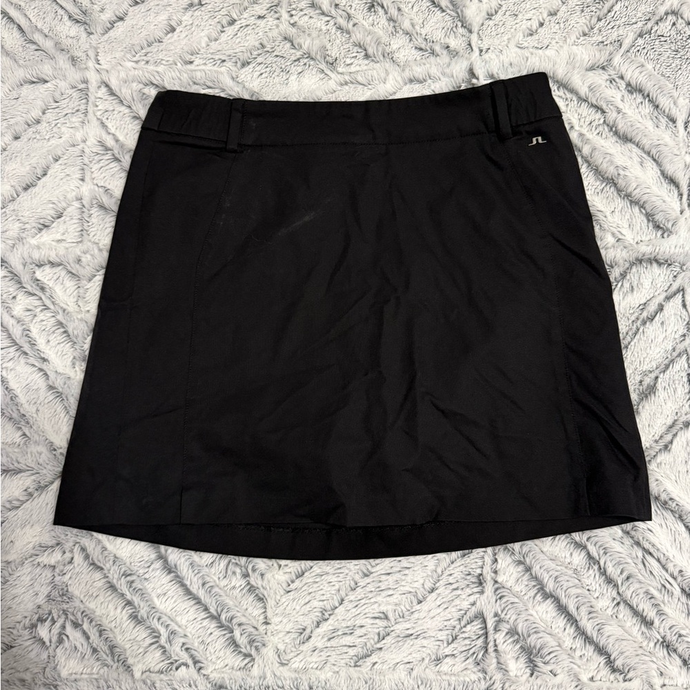 J.Lindeberg Elegant Black Mini Skirt
